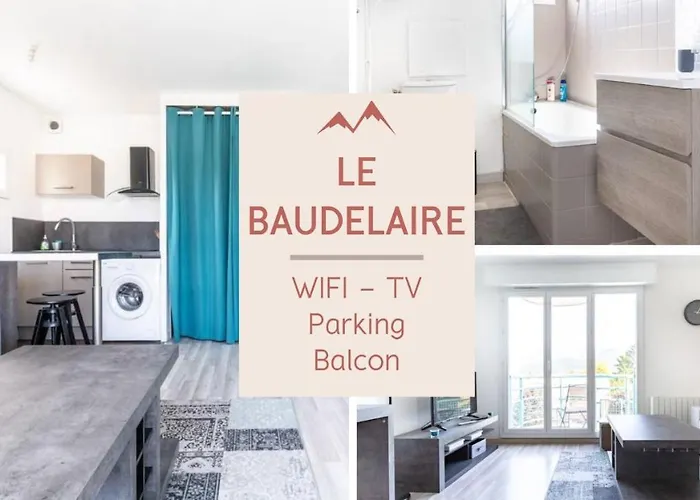 Le Baudelaire - Cosy Studio Et Parking A Grenoble